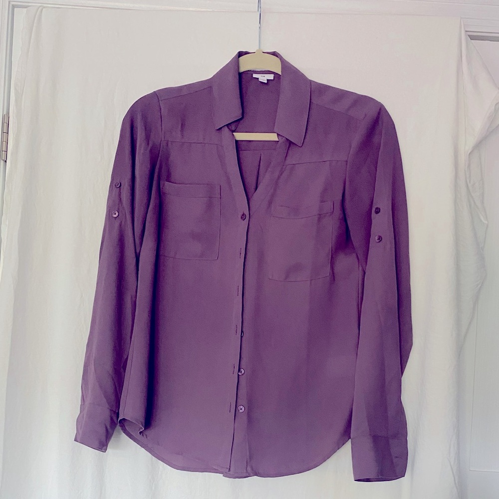 Express Portofino button-down Shirt, slim fit XS